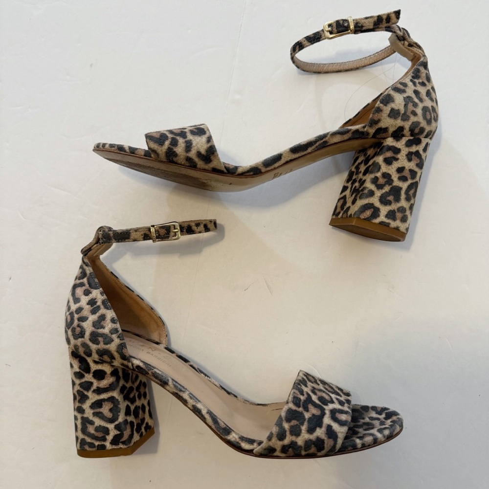 Twin-Set by Simona Barbieri Leopard Heeled Sandals